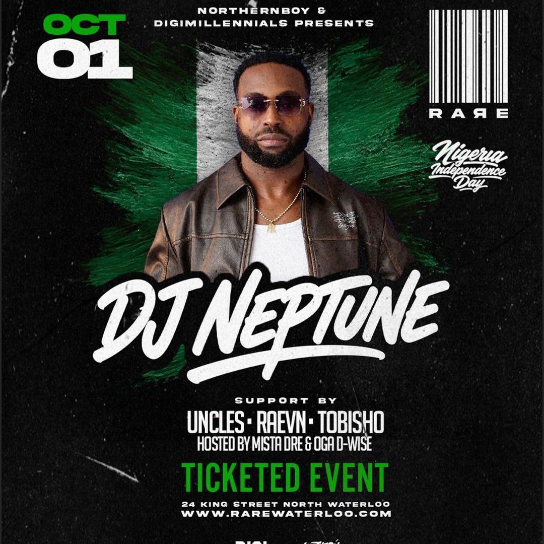 NIGERIAN INDEPENDENCE DAY PARTY WITH DJ NEPTUNE